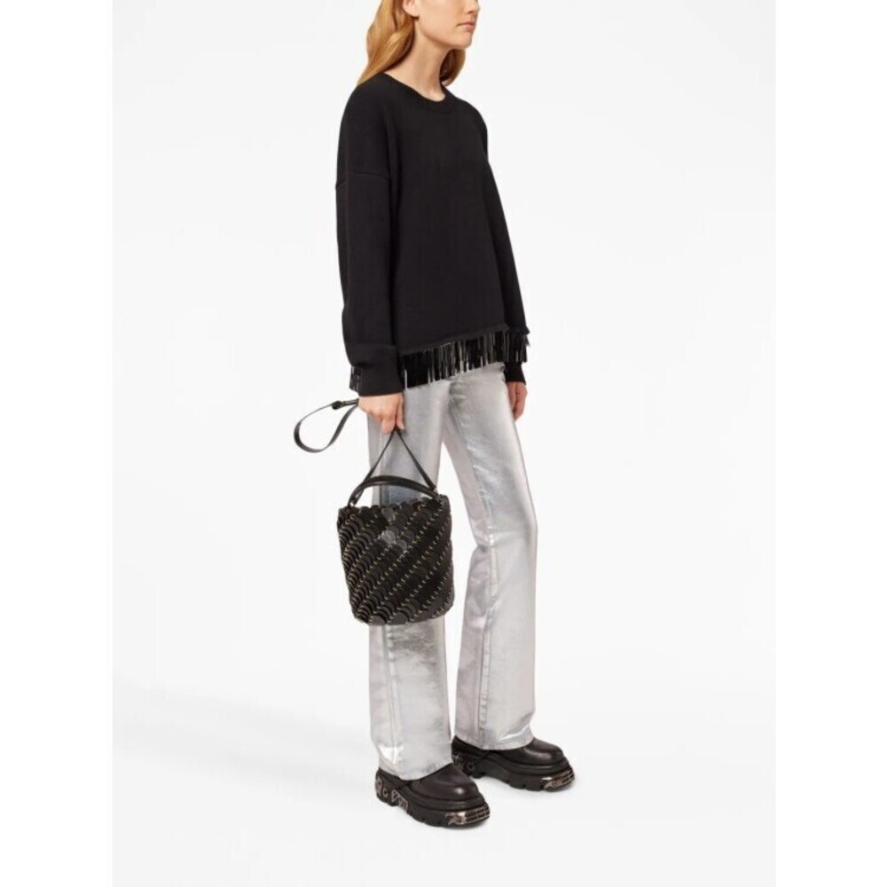 Paco Rabanne Minimalist Pochette With Structured Silhouette - NWT - Picture 2 of 6